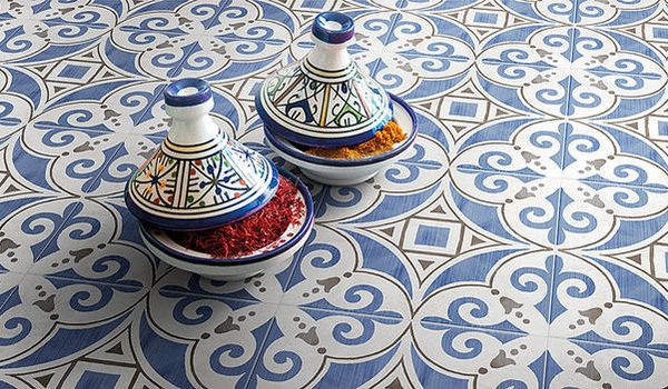 קרמיקה דקורטיבית פורצלן אריחים מצוירים 20.5×20.5 – תוצרת איטליה