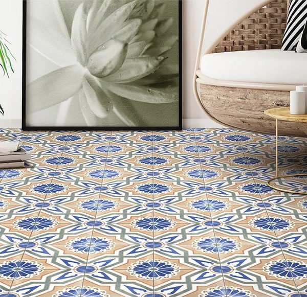 קרמיקה דקורטיבית פורצלן אריחים מצוירים 20.5×20.5 – תוצרת איטליה