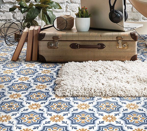 קרמיקה דקורטיבית פורצלן אריחים מצוירים 20.5×20.5 – תוצרת איטליה