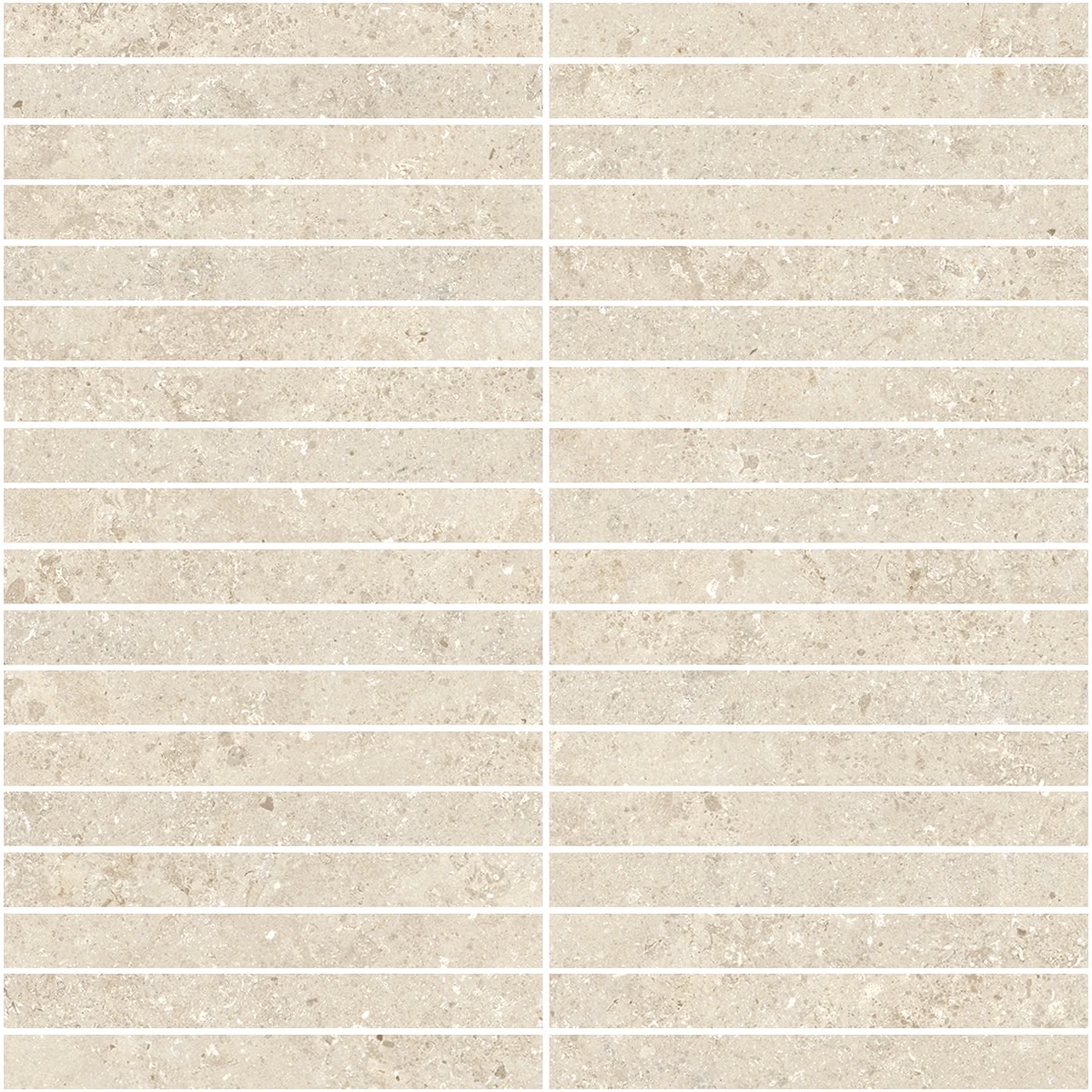 פסיפס רצועות שנהב 30/30 חיפוי מעוצב לאמבטיה