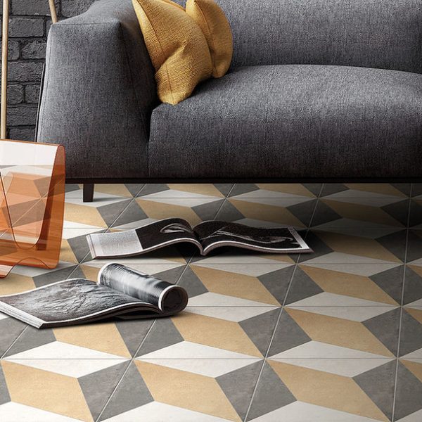 קרמיקה דקורטיבית פורצלן אריחים מצוירים 20.5×20.5 – תוצרת איטליה