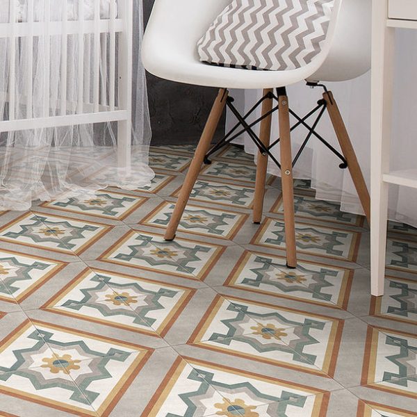 קרמיקה דקורטיבית פורצלן אריחים מצוירים 20.5×20.5 – תוצרת איטליה