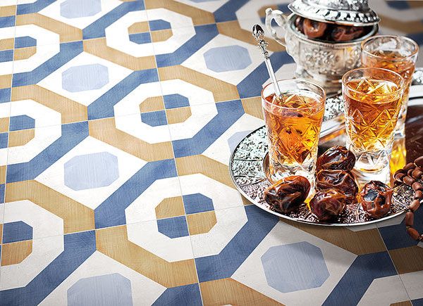 קרמיקה דקורטיבית פורצלן אריחים מצוירים 20.5×20.5 – תוצרת איטליה