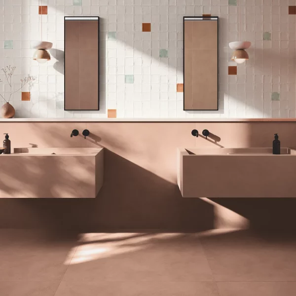 אריח פורצלן דמוי בטון חמרה 120/120 לעיצוב חם