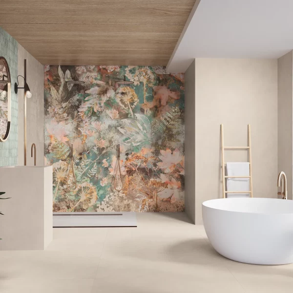 ריצוף פורצלן בטון חול 120/120 גימור מט אלגנטי