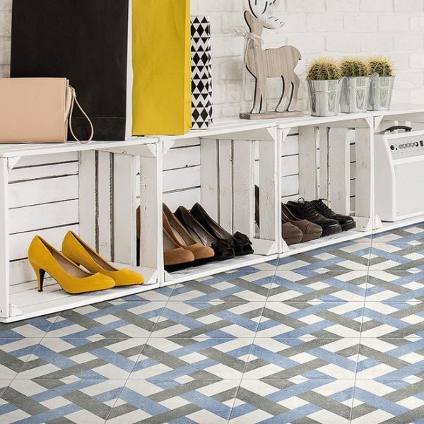 קרמיקה דקורטיבית פורצלן אריחים מצוירים 20.5×20.5 – תוצרת איטליה