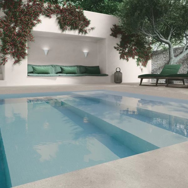 אריח בטון חול לפאטו חצי מבריק 120/120 מראה חמים ויוקרתי