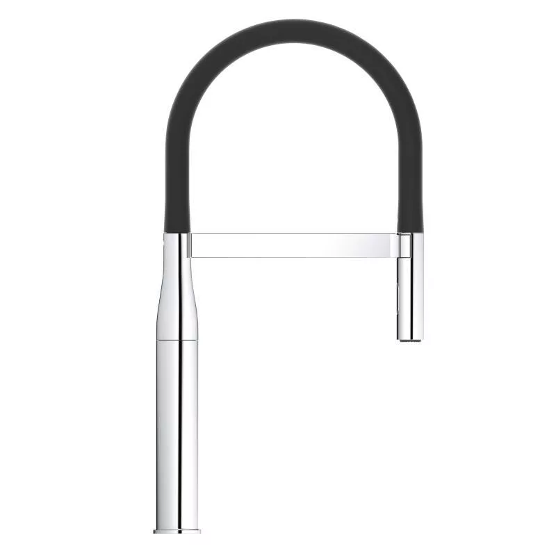 ברז נשלף למטבח 2 מצבים Grohe גרמניה גימור כרום גוון כסף