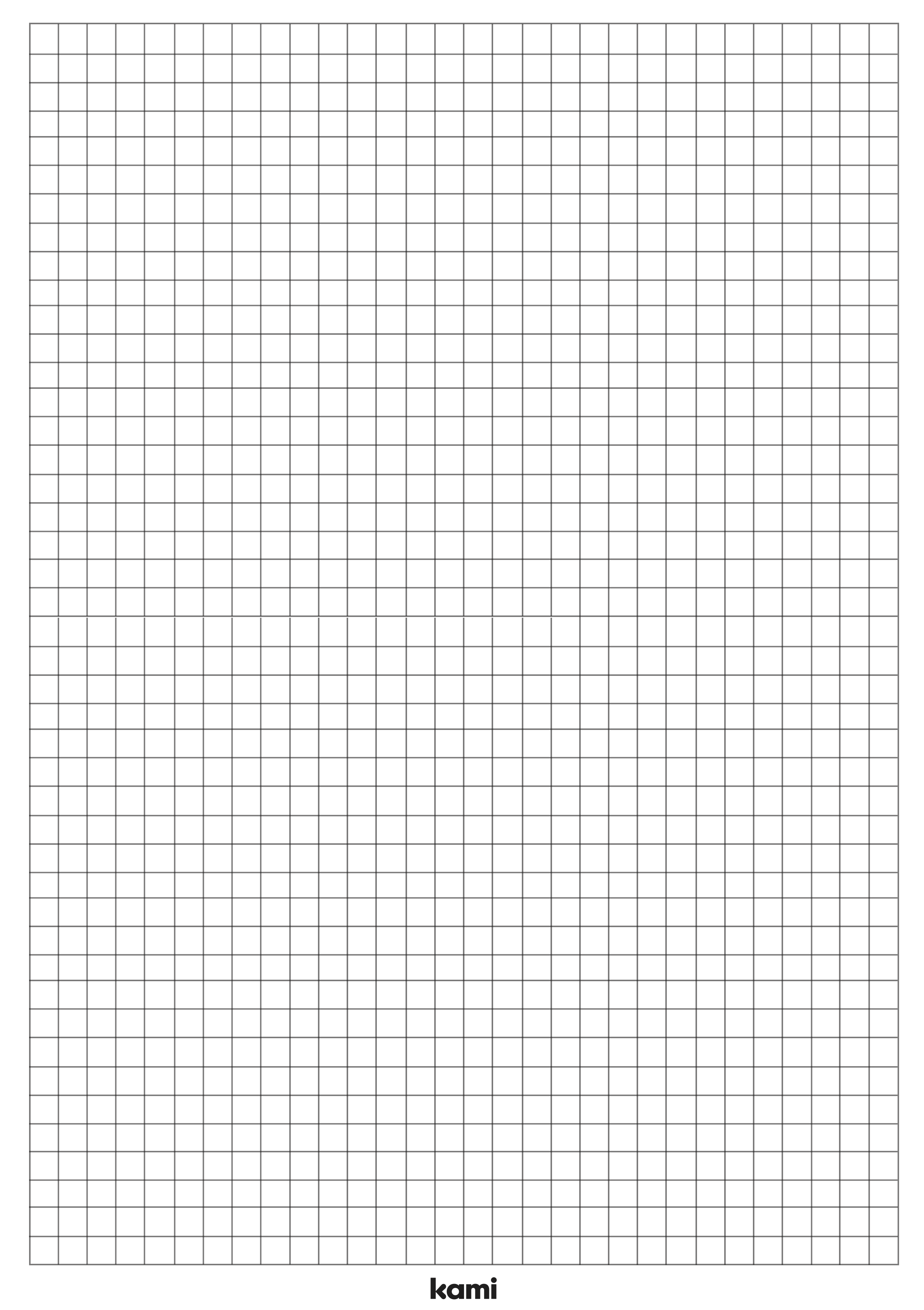 Graph Paper | Black Grid for Teachers | Perfect for grades 10th