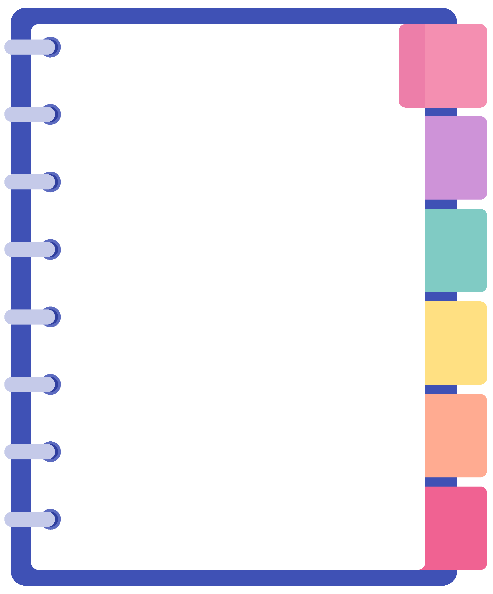 Digital Notebook with Linked Tabs for Teachers Perfect for grades