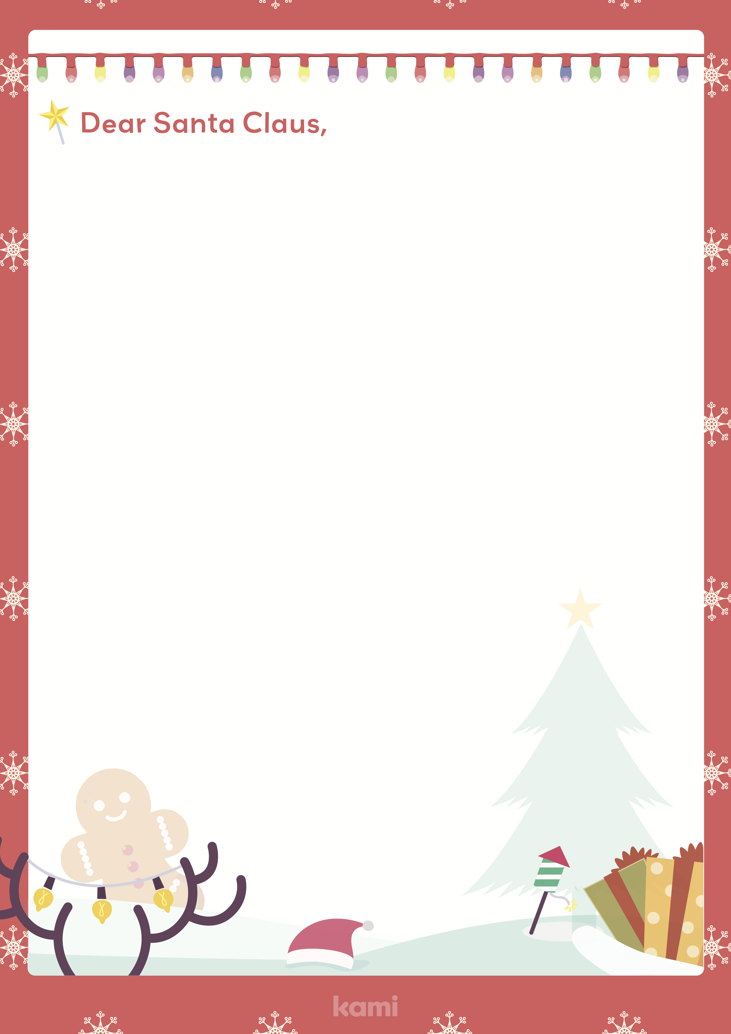 christmas letter templates