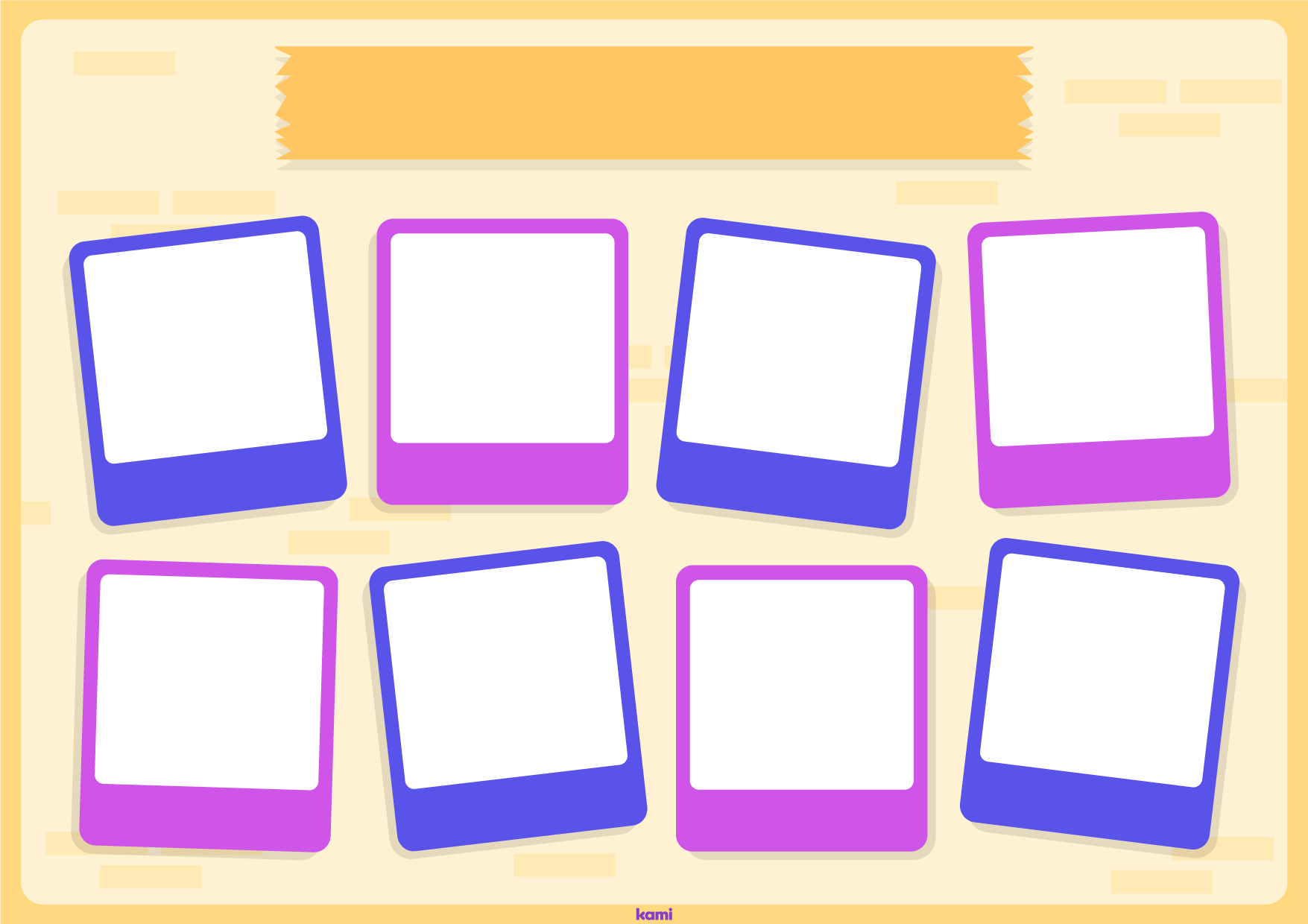 A digital memory book for world teacher's day with a landscape design.