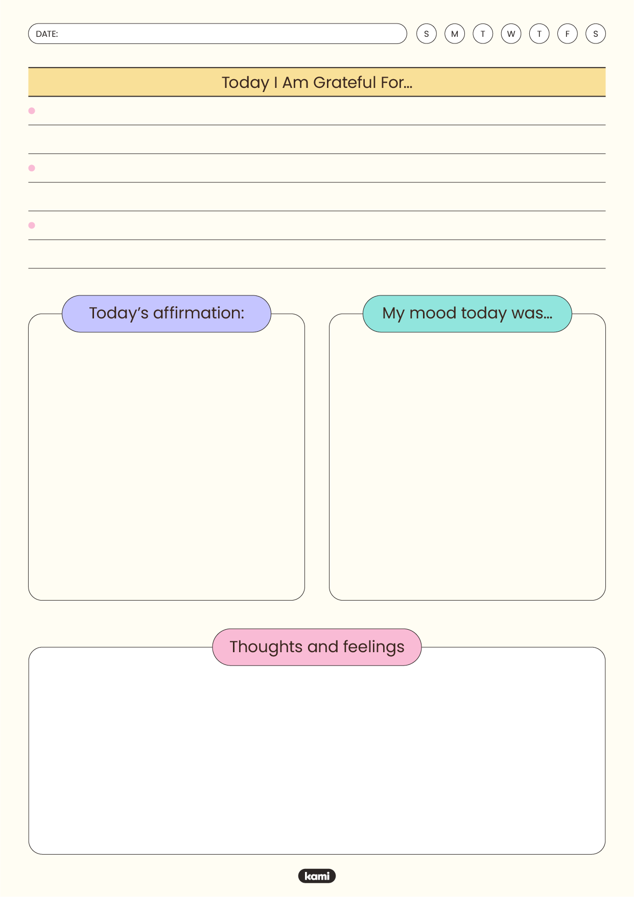 Gratitude Journal | Light Colored Theme for Teachers | Perfect for ...