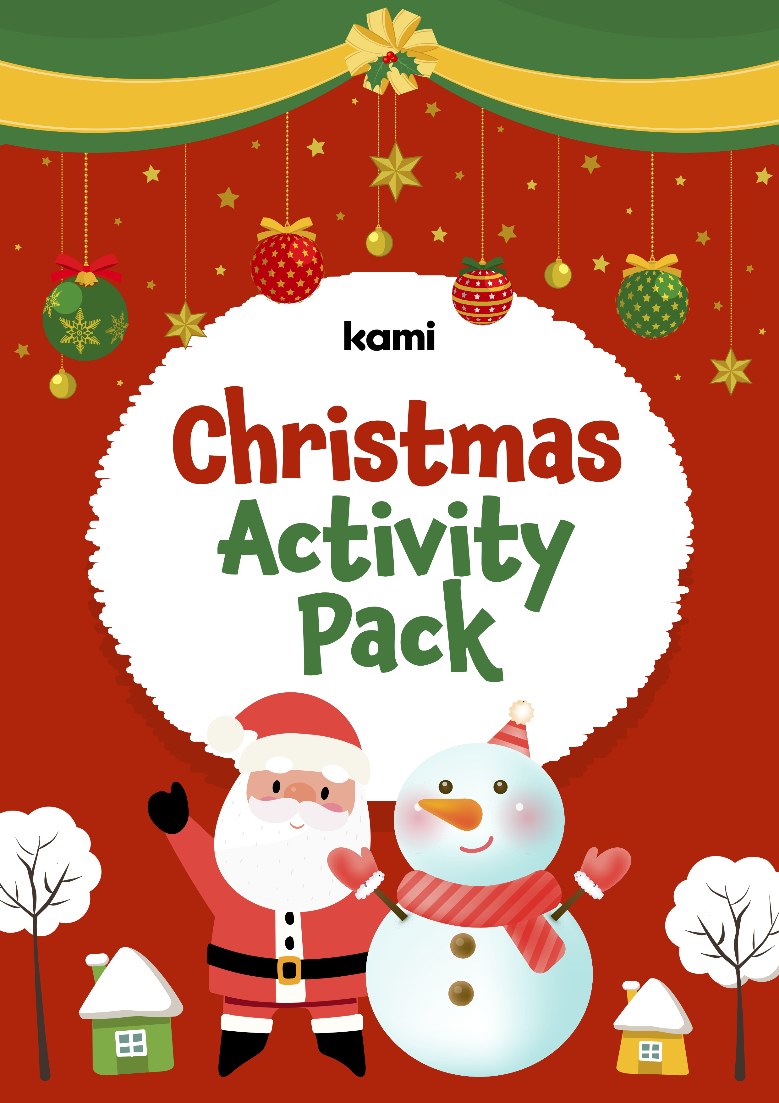 An activity pack for Christmas with a range of activities to choose from.