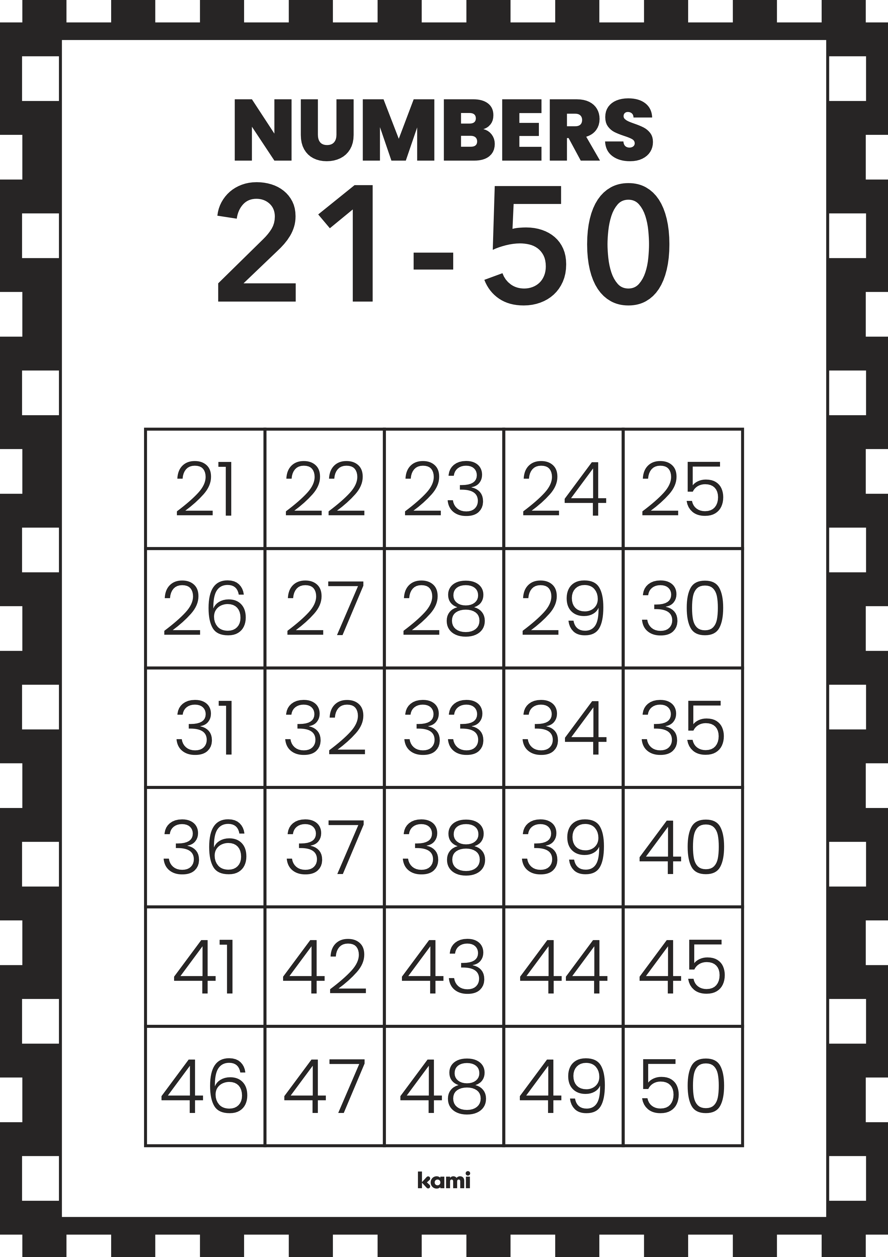 number-chart-21-50-for-teachers-perfect-for-grades-1st-2nd-3rd