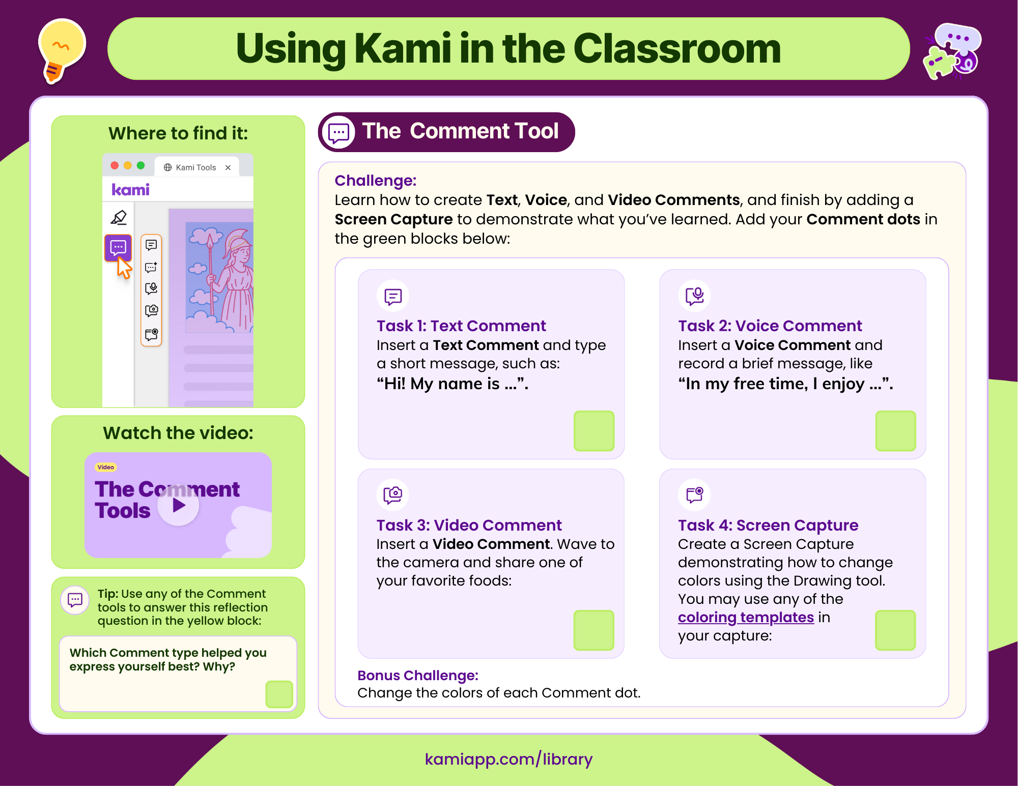 Getting Started with Kami | Comment | Kami Library