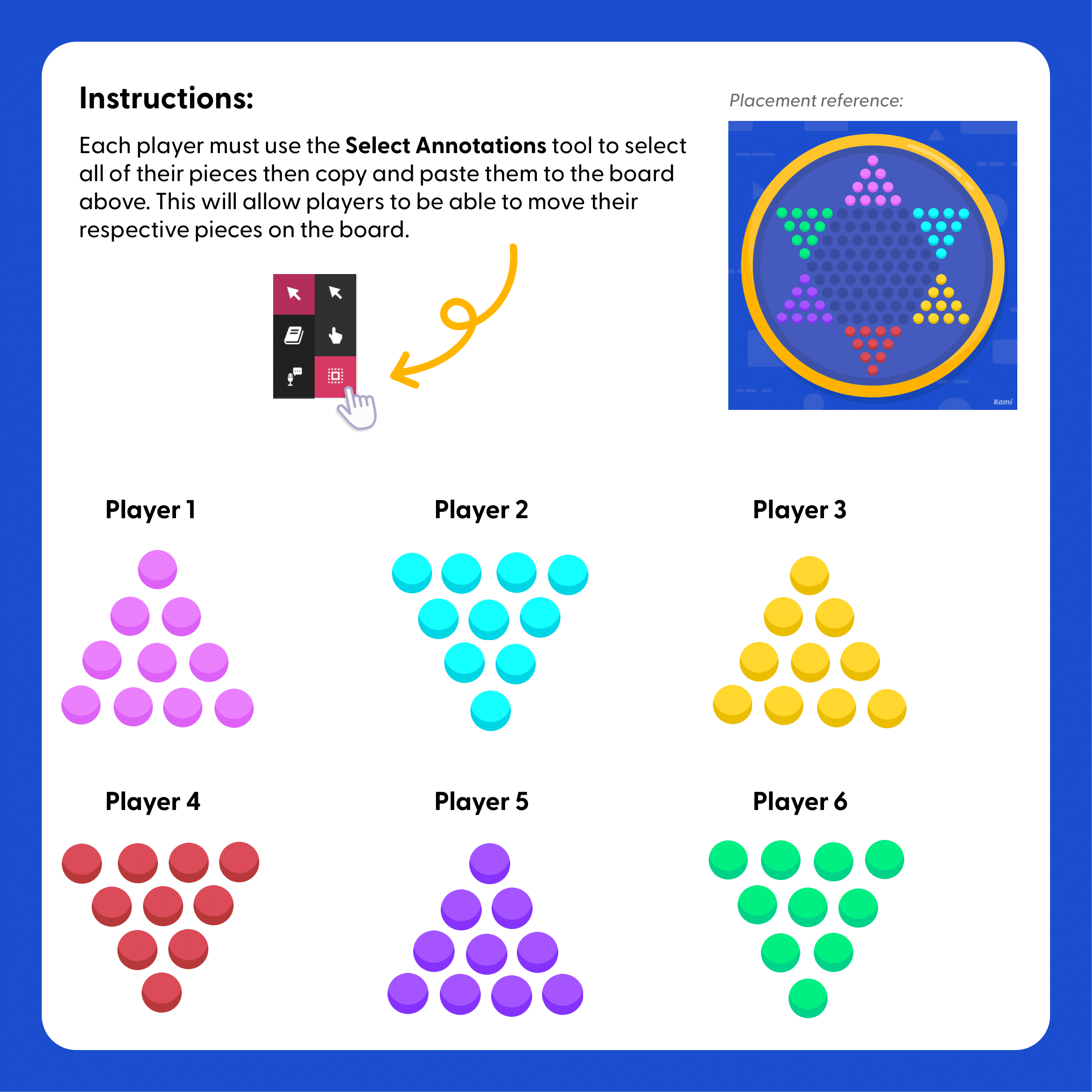 whitman chinese checkers rules