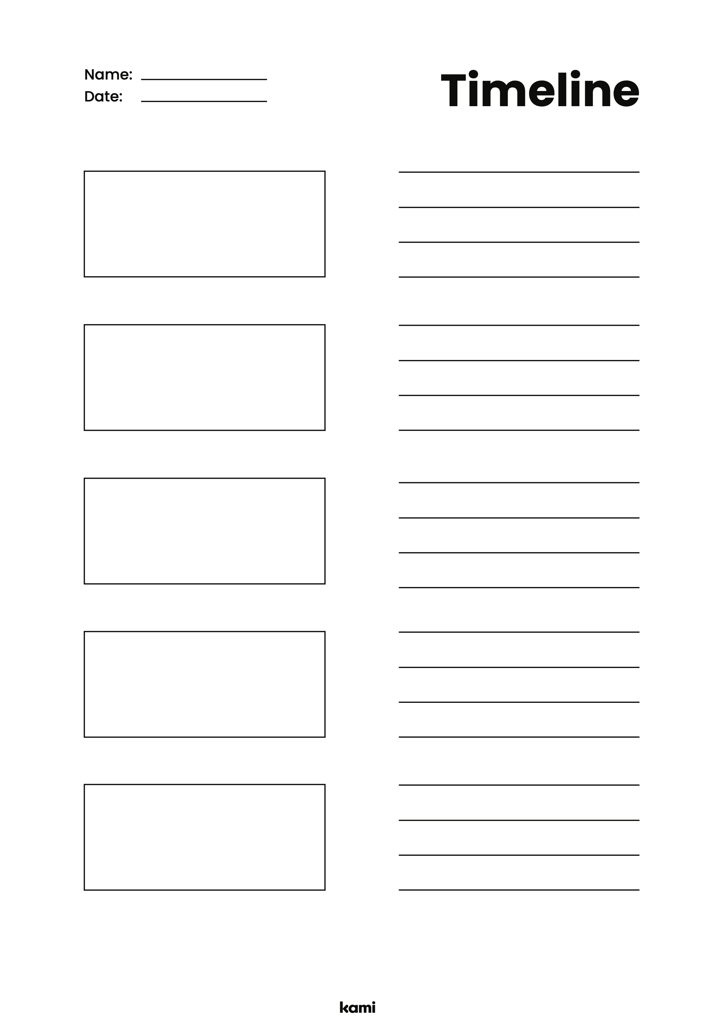 Story Timeline For Teachers Perfect For Grades 10th 11th 12th 6th