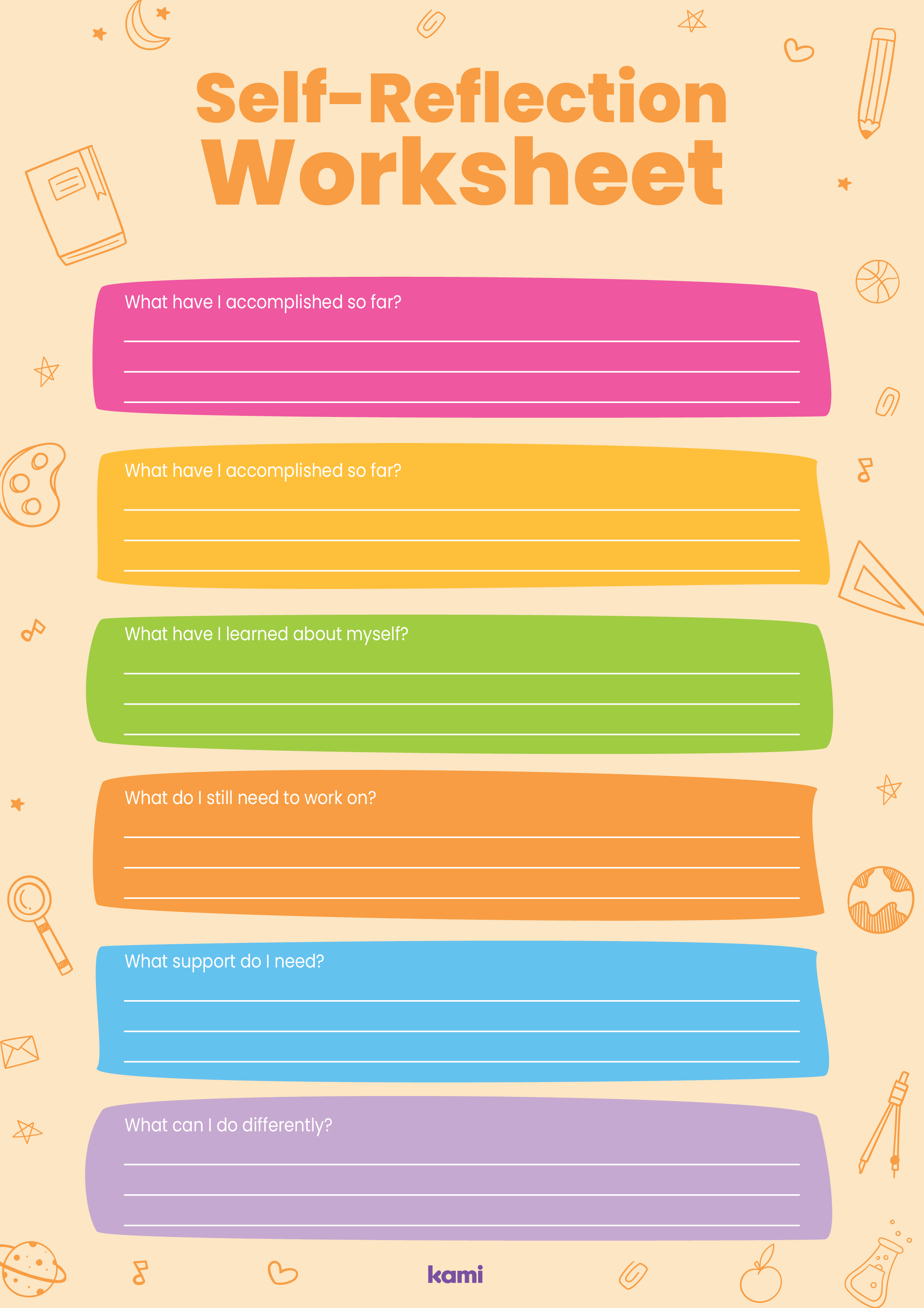self-reflection-worksheet-colored-for-teachers-perfect-for-grades