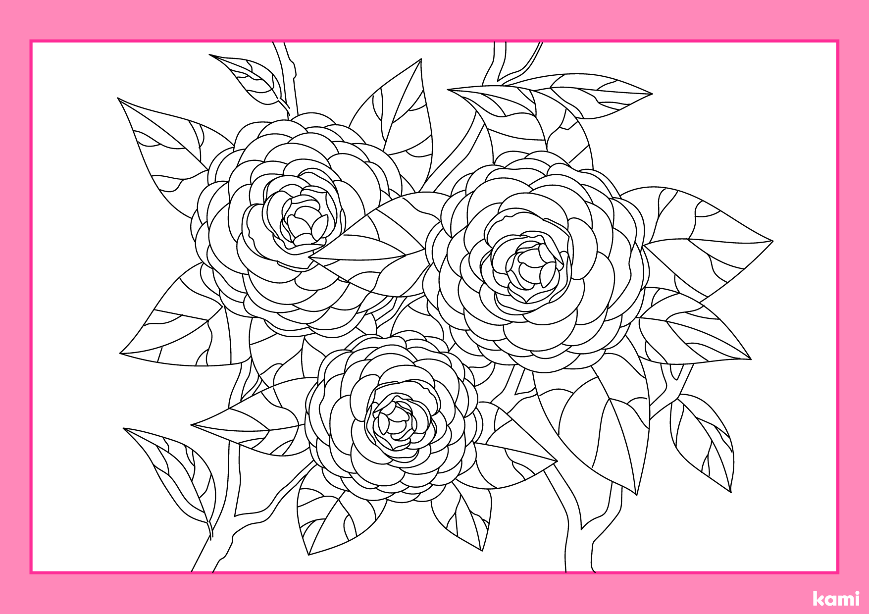 Flower Coloring Pages