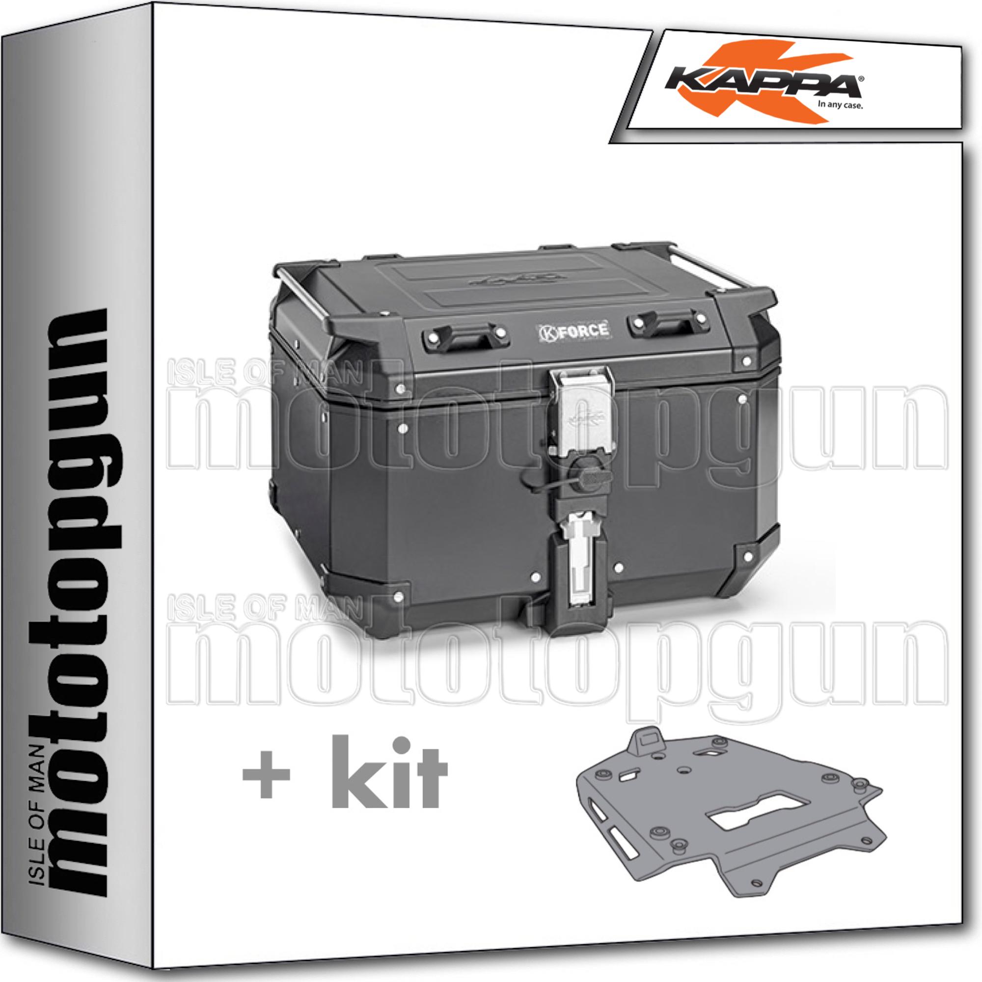 Plaque Universelle Kappa Pour Coffre Moto - Compatible K961, K48, K52, K53 - Montage Simple