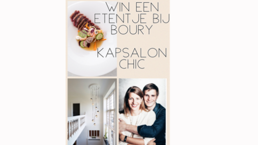 Win een gastronomisch etentje bij BOURY 15 afbeelding