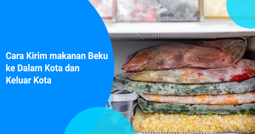 cara kirim makanan beku