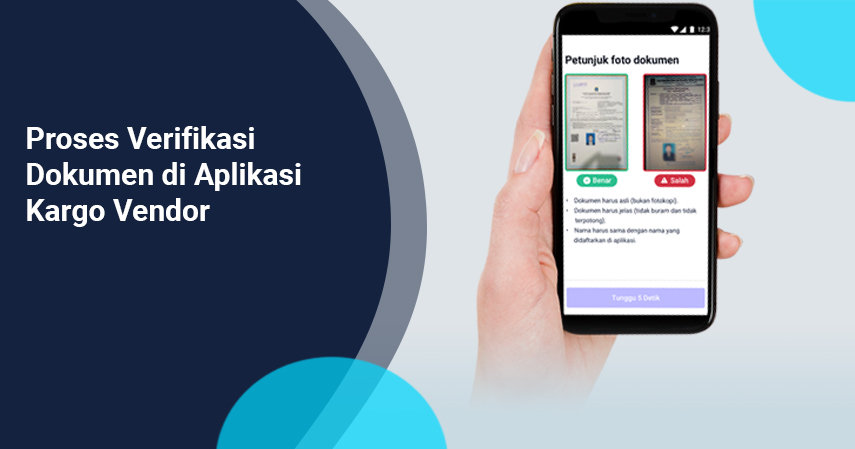 Proses Verifikasi Dokumen di Aplikasi Kargo Vendor