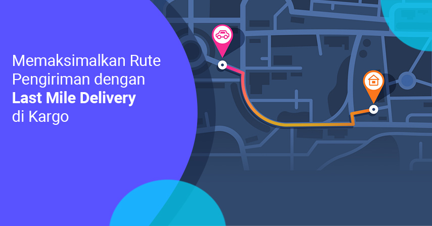 memaksimalkan rute pengiriman