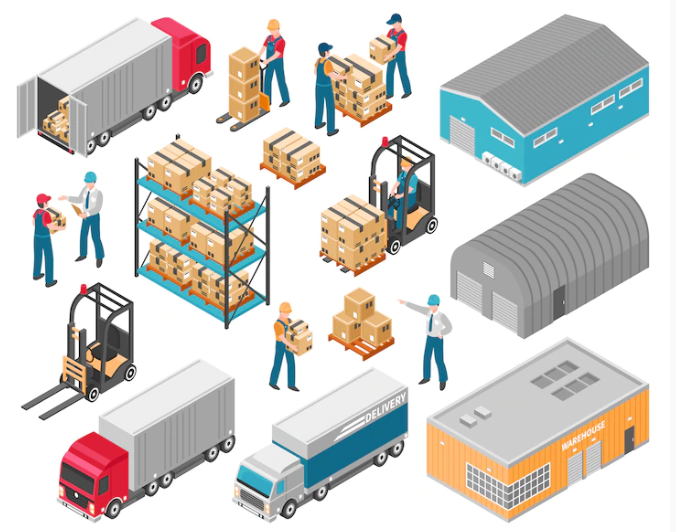 transportasi logistik manufaktur