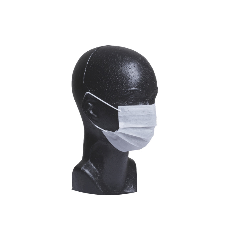 Cubre boca plisado blanco paq 100 piezas venta x caja cerrada "oferta"