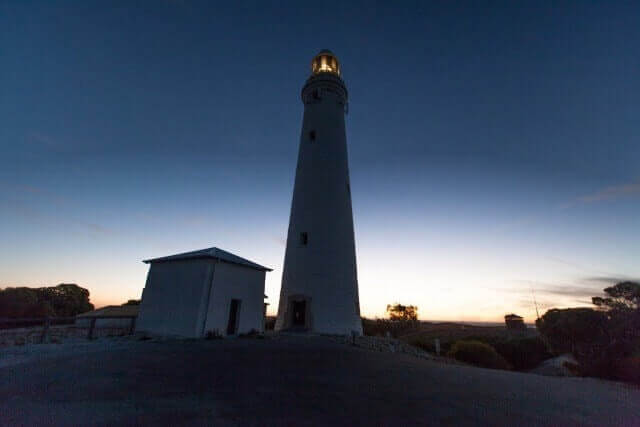 beautiful sunset moment at Rottnest Island Luxury Accommodation of lighthouse