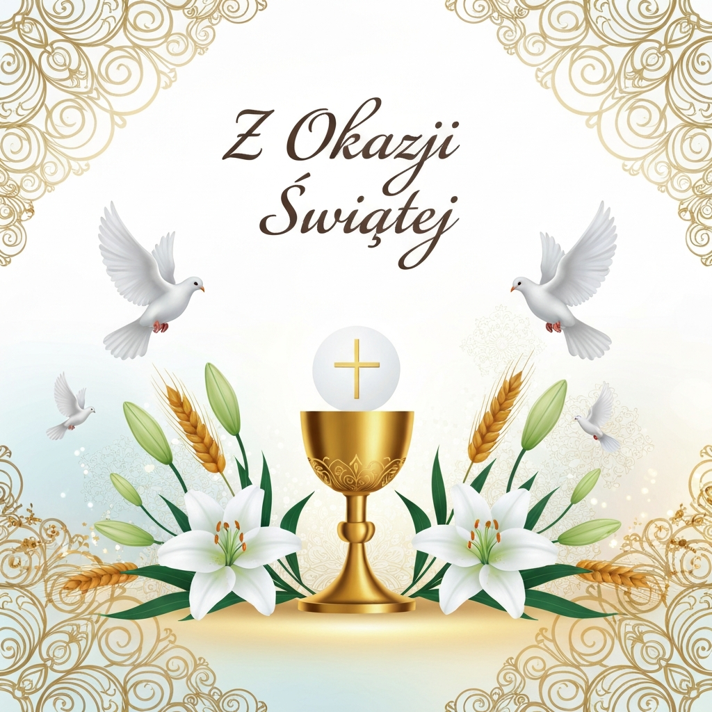 Złota Komunia Święta: Czystość i Elegancja