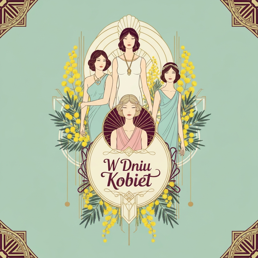 Elegancja Art Deco na Dzień Kobiet