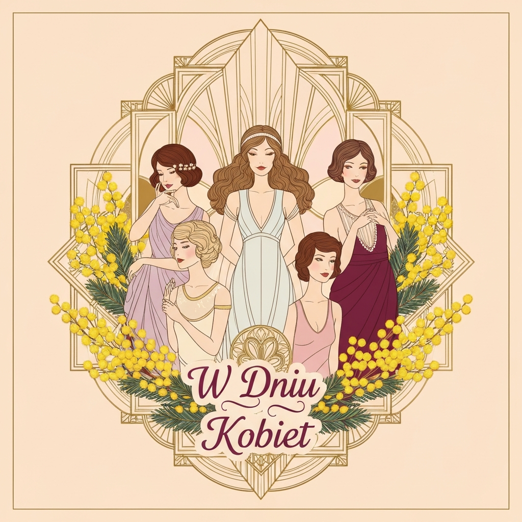 Art Deco: Kobieca Elegancja na Dzień Kobiet