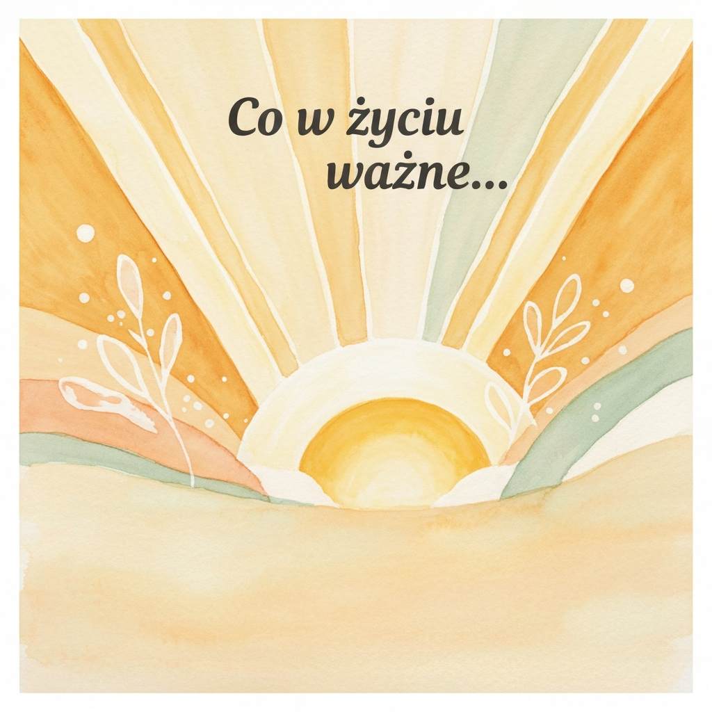 Co w życiu ważne…