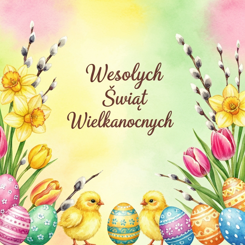 Wielkanocne Życzenia dla Przyjaciółki