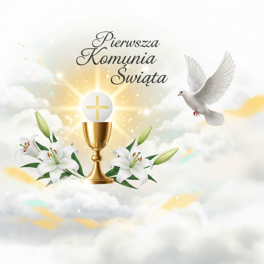 Pamiątka Pierwszej Komunii Świętej