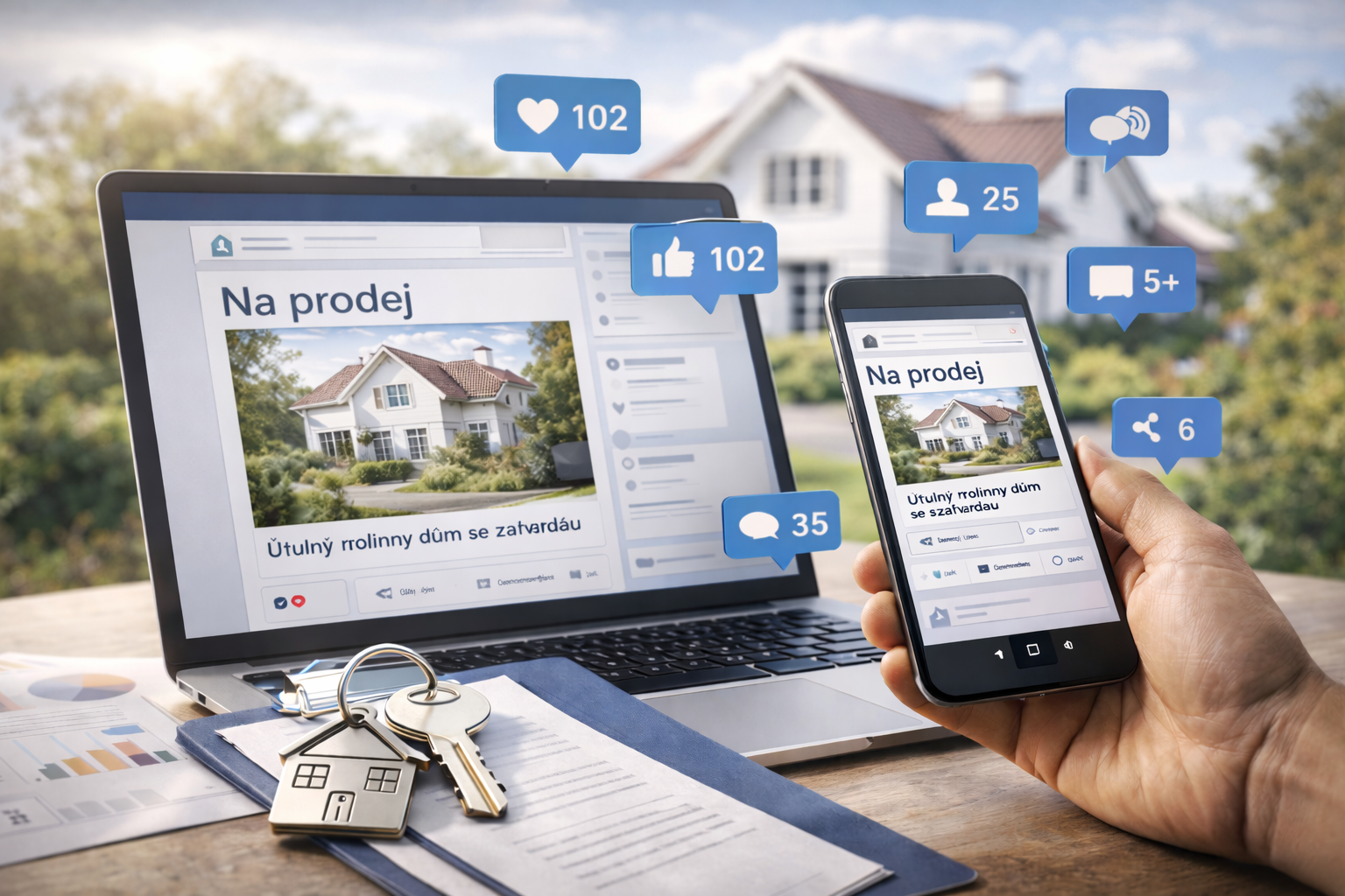 Inzerce na sociálních sítích