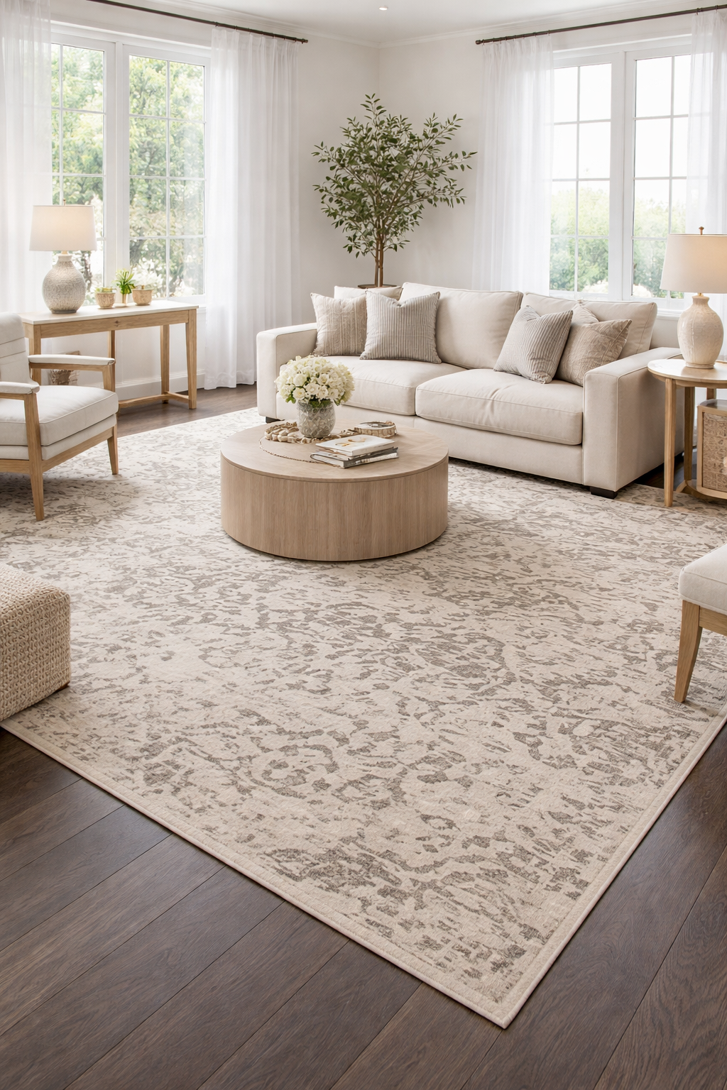 RH Restoration Hardware Camille Vintage Rug — 8' x 10