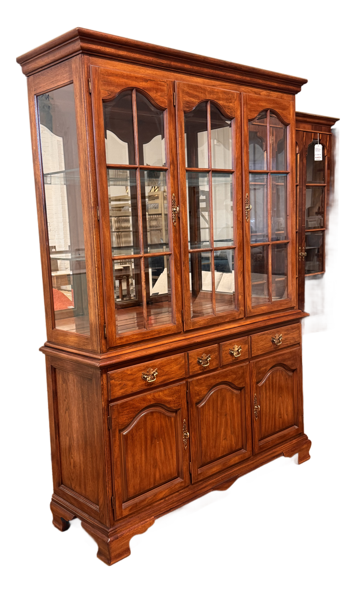Drexel Heritage Late 20th Century China/ Display Hutch | Drexel
