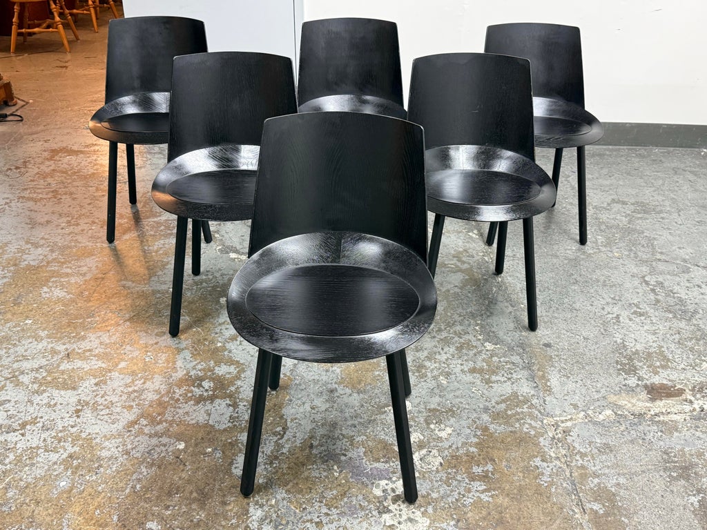 Stefan Diez for E15 Ch04 Houdini Side Chairs, Set of Six - $2994