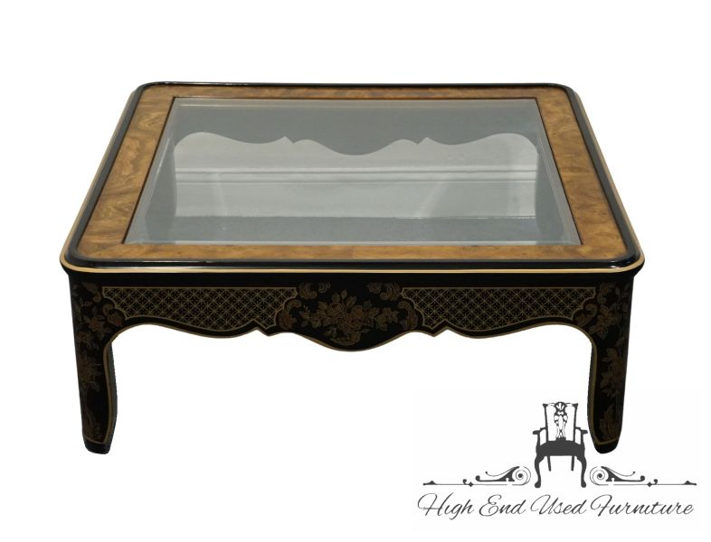 DREXEL HERITAGE Et Cetera Collection Black Lacquered Asian