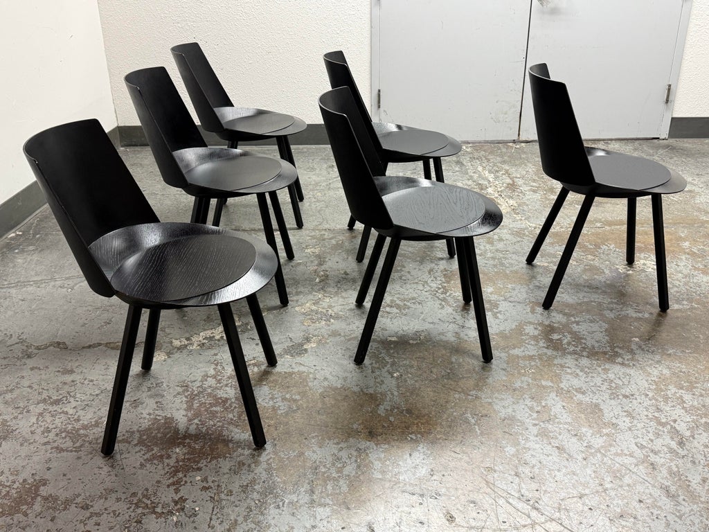 Stefan Diez for E15 Ch04 Houdini Side Chairs, Set of Six - $2994