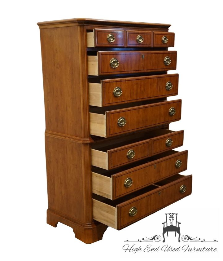 DREXEL HERITAGE Yorkshire Collection Solid Yew Traditional Style