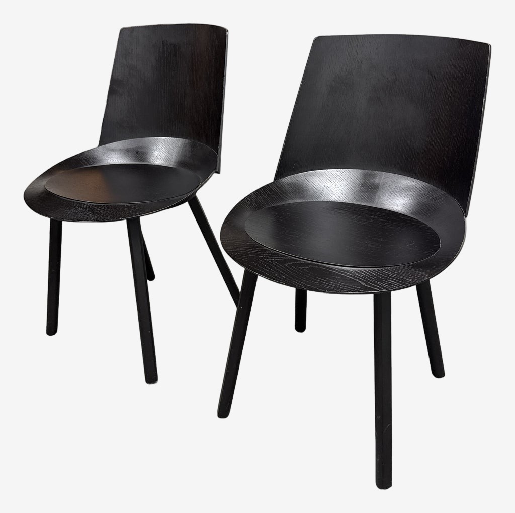 Stefan Diez for E15 Ch04 Houdini Side Chairs, Pair - $998 | Kashew