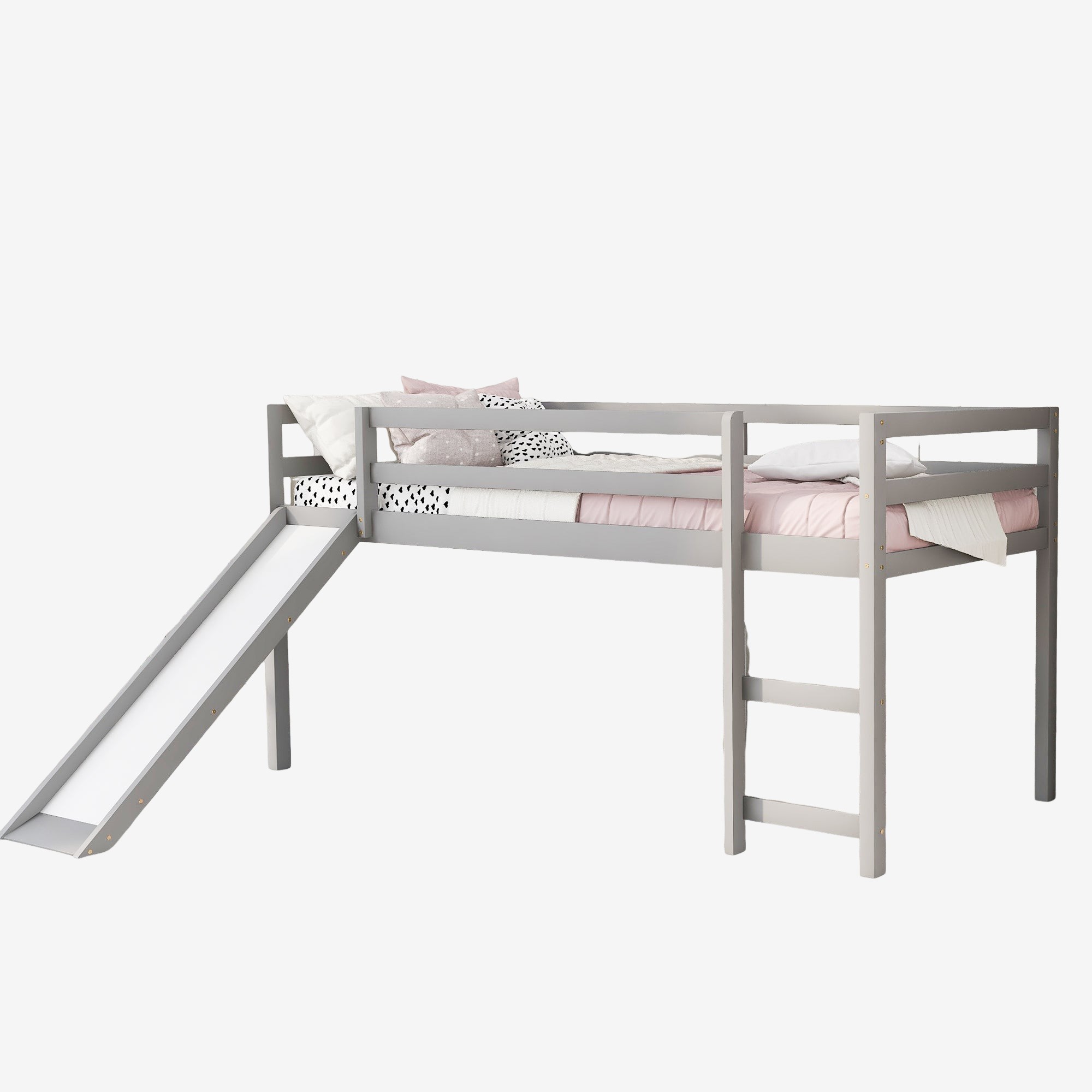 Loft Bed with Slide, Multifunctional Design - $341.42 | Kashew | Kashew