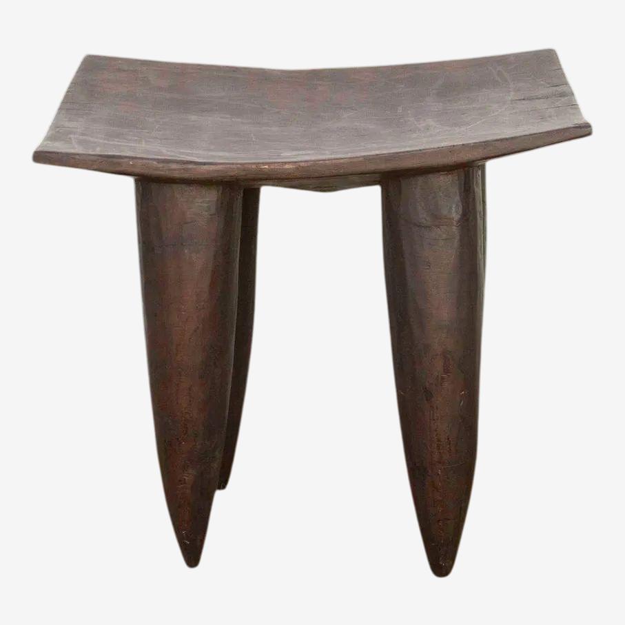 African End Table Tall Rectangular African Senufo End Table - $825 | Kashew | Kashew
