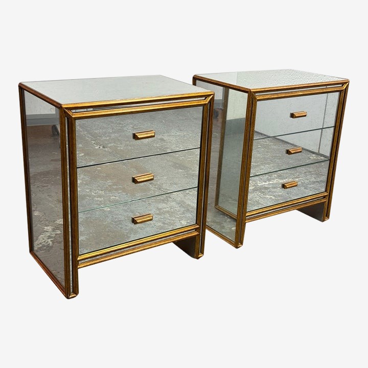 Julian Chichester Temple Nightstands, Pair | Julian Chichester