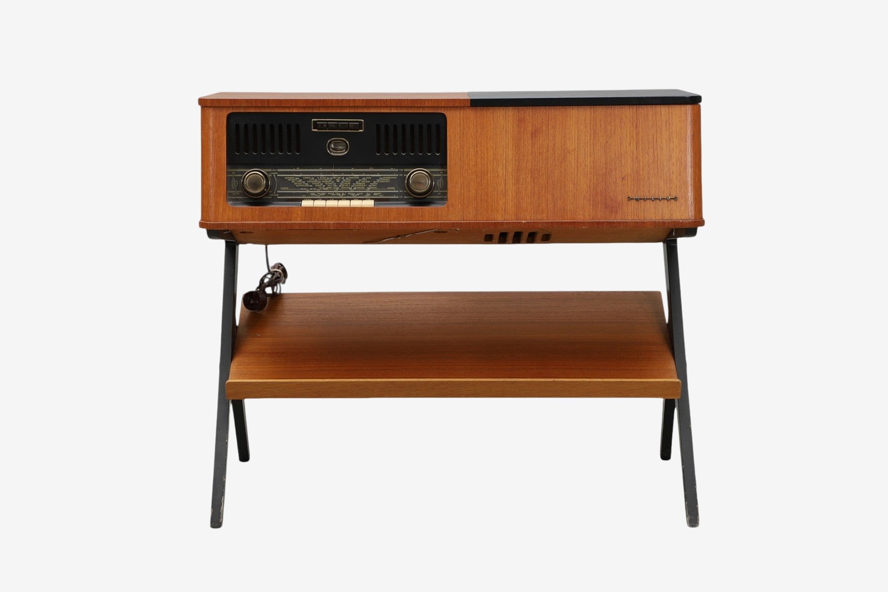 Philips type f5574a radio / record console in teak | Philips